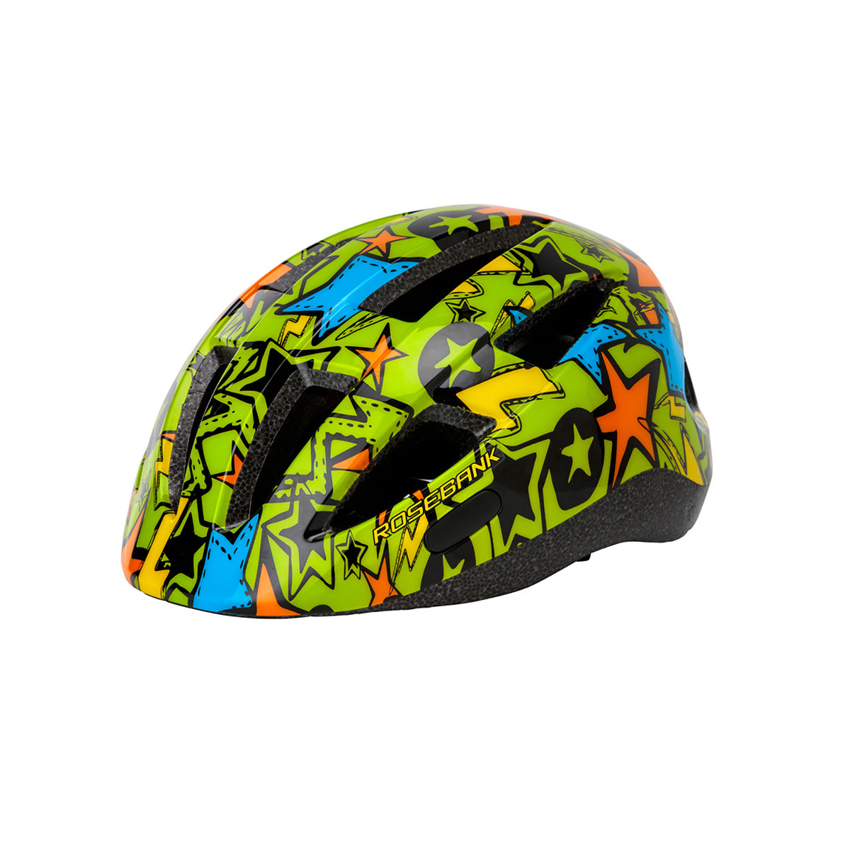 Bike Helmet Rosebank Twist Black Green