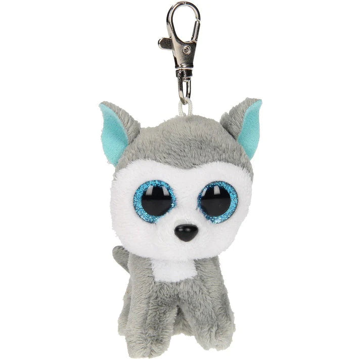 TY Beanie Boos Husky Dog SLUSH Clip On