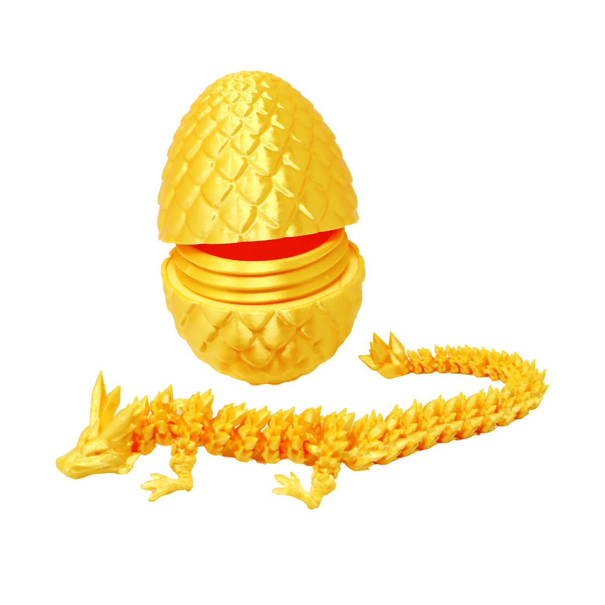 3D Printed Dragon&#39;s Egg - Yellow