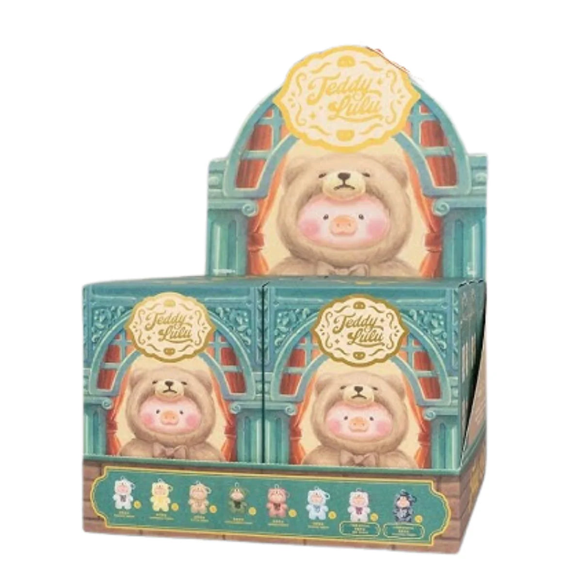 LULU THE PIGGY - Vintage Teddy Lulu Plush Keychain Blind Box