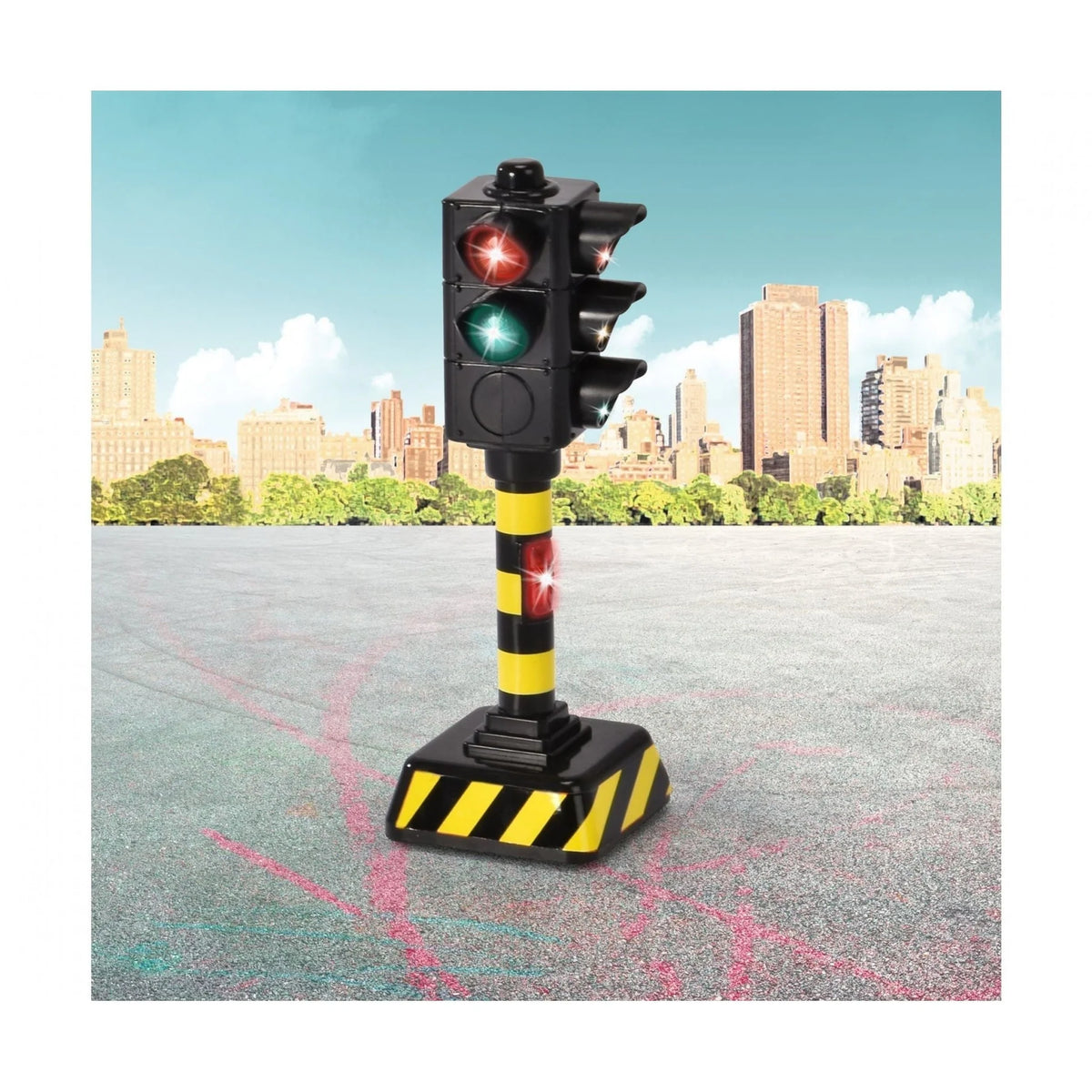 Traffic Light with Lights and Sounds