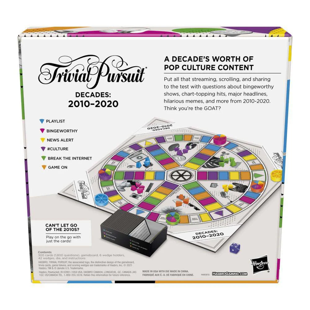 Trivial Pursuit Decades 2010 - 2020