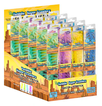 Twiddle Super Crawlers Assorted