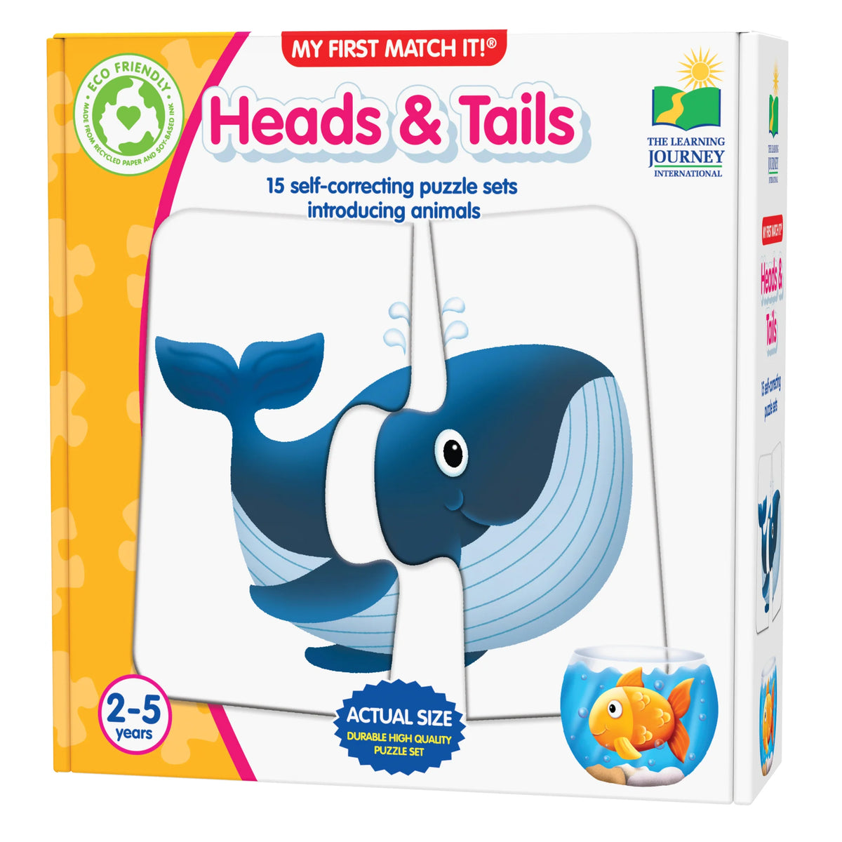 My First Match It Puzzle - Heads &amp; Tails