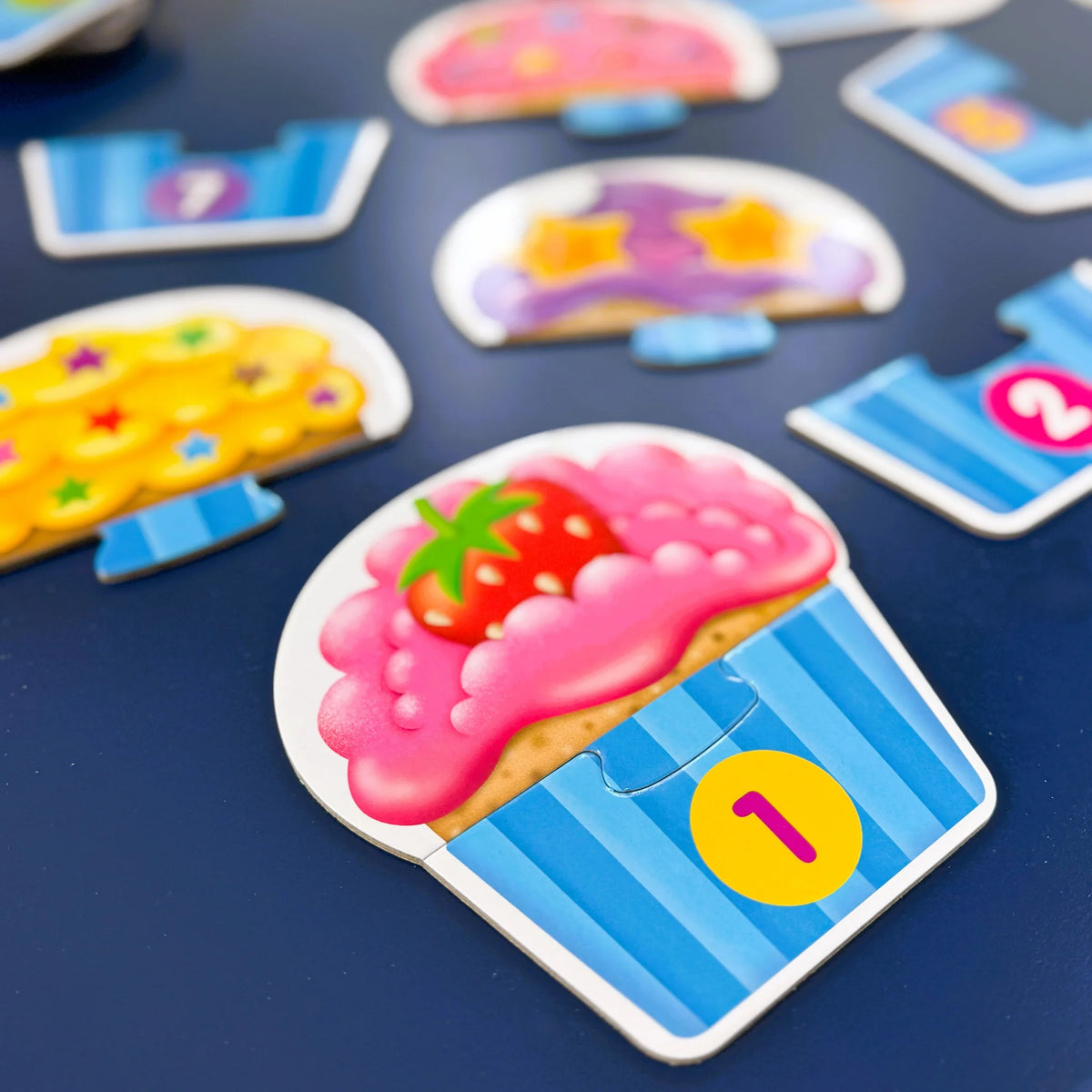My First Match It Puzzle - Counting Cupcakes