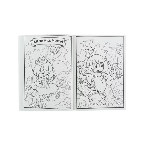Crayola Nursery Rhymes Colouring Book 96 Pages