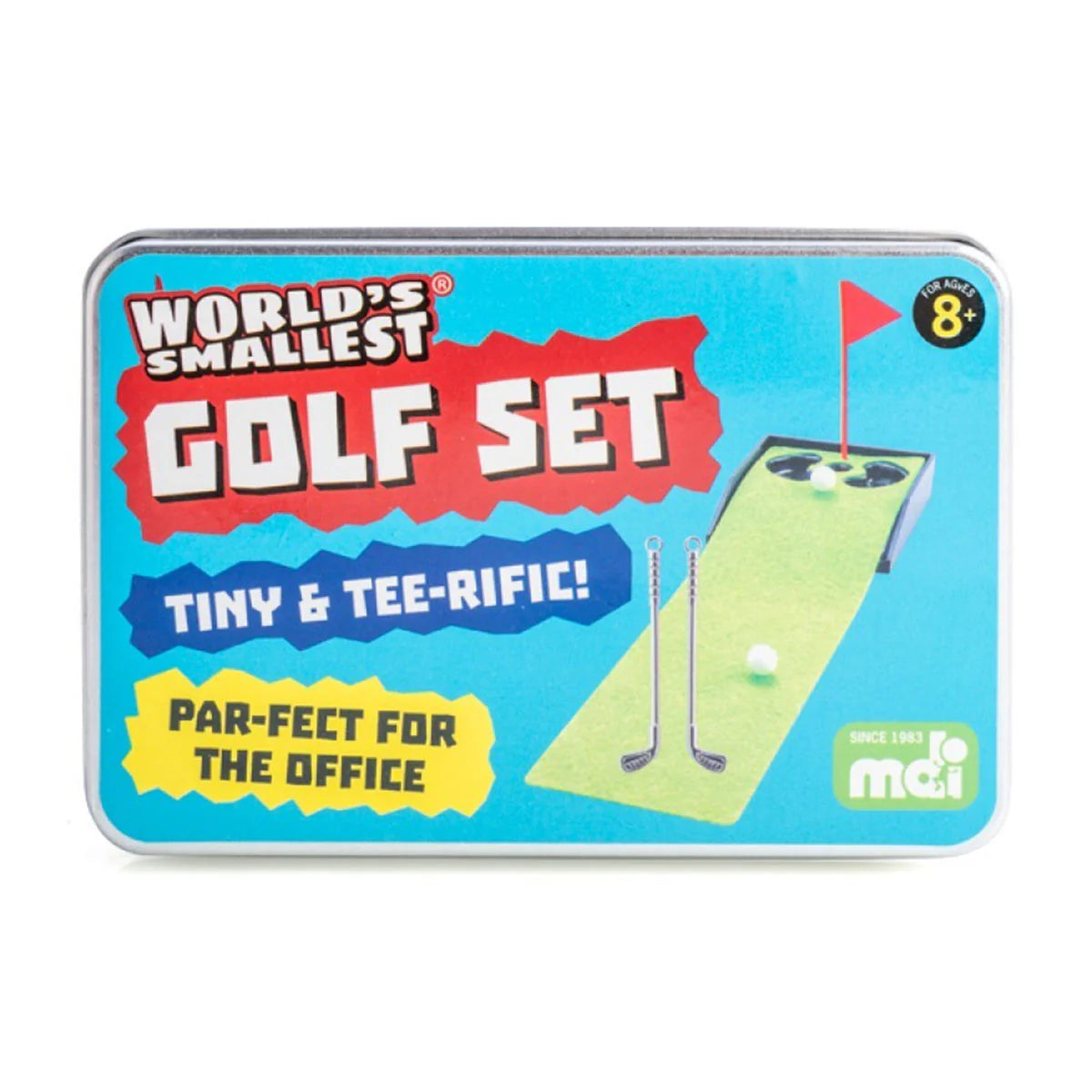 World&#39;s Smallest Golf Set in Tin