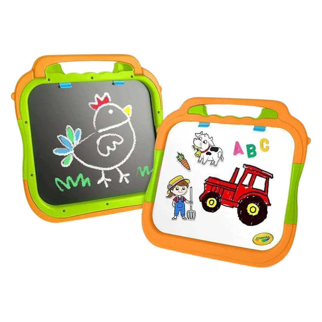 Crayola Double Sided Board &amp; Storybook Magnetic Farm Playset