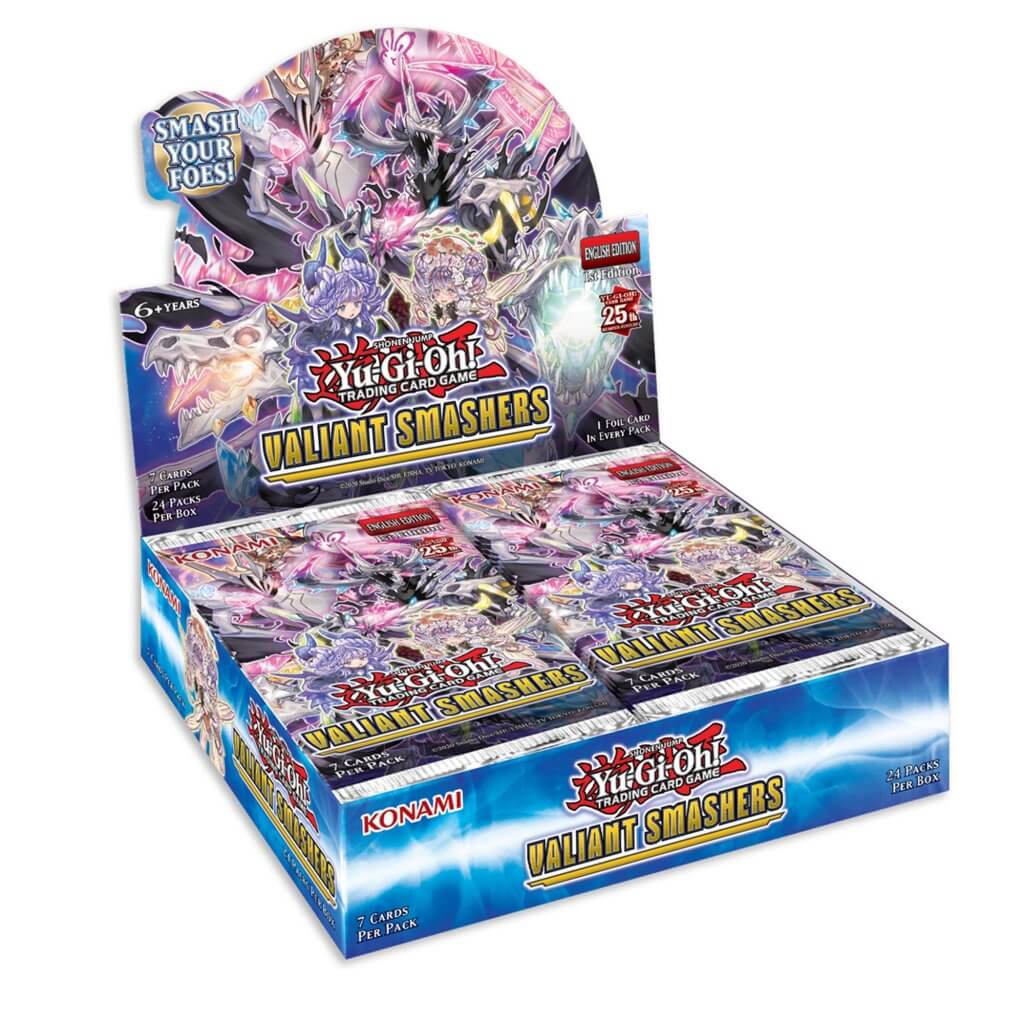 Yugioh Valiant Smashers 7 card Booster Pack