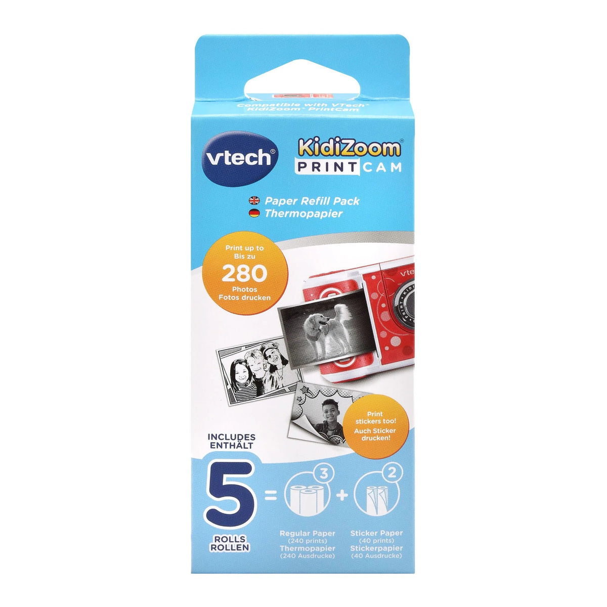 Vtech Kidizoom Print Cam Paper Refill Pack