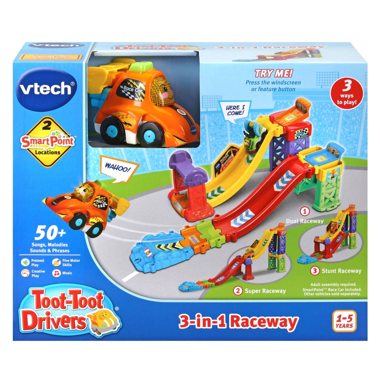 Vtech Toot Toot Drivers 3 In 1 Raceway