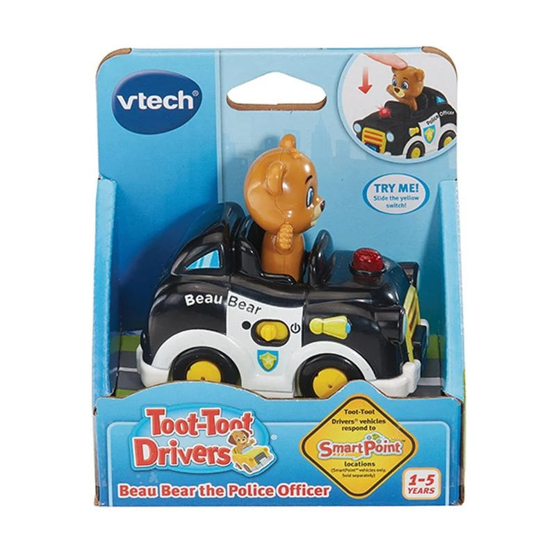Vtech Toot Toot Drivers Beau Bear the Police Officer
