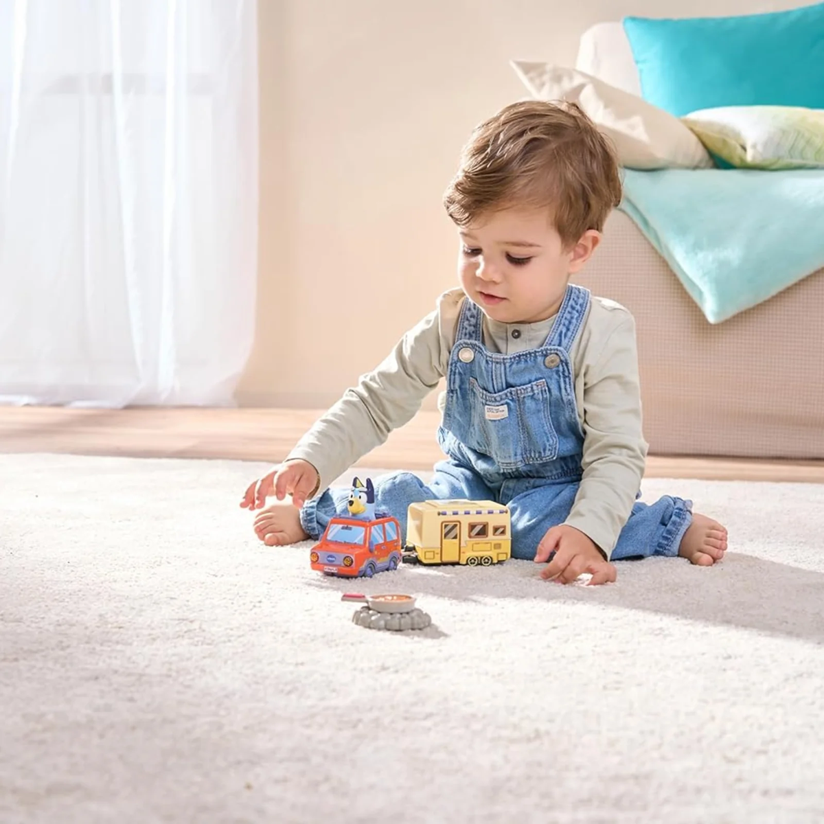 Vtech Toot Toot Drivers Bluey Family Car &amp; Caravan