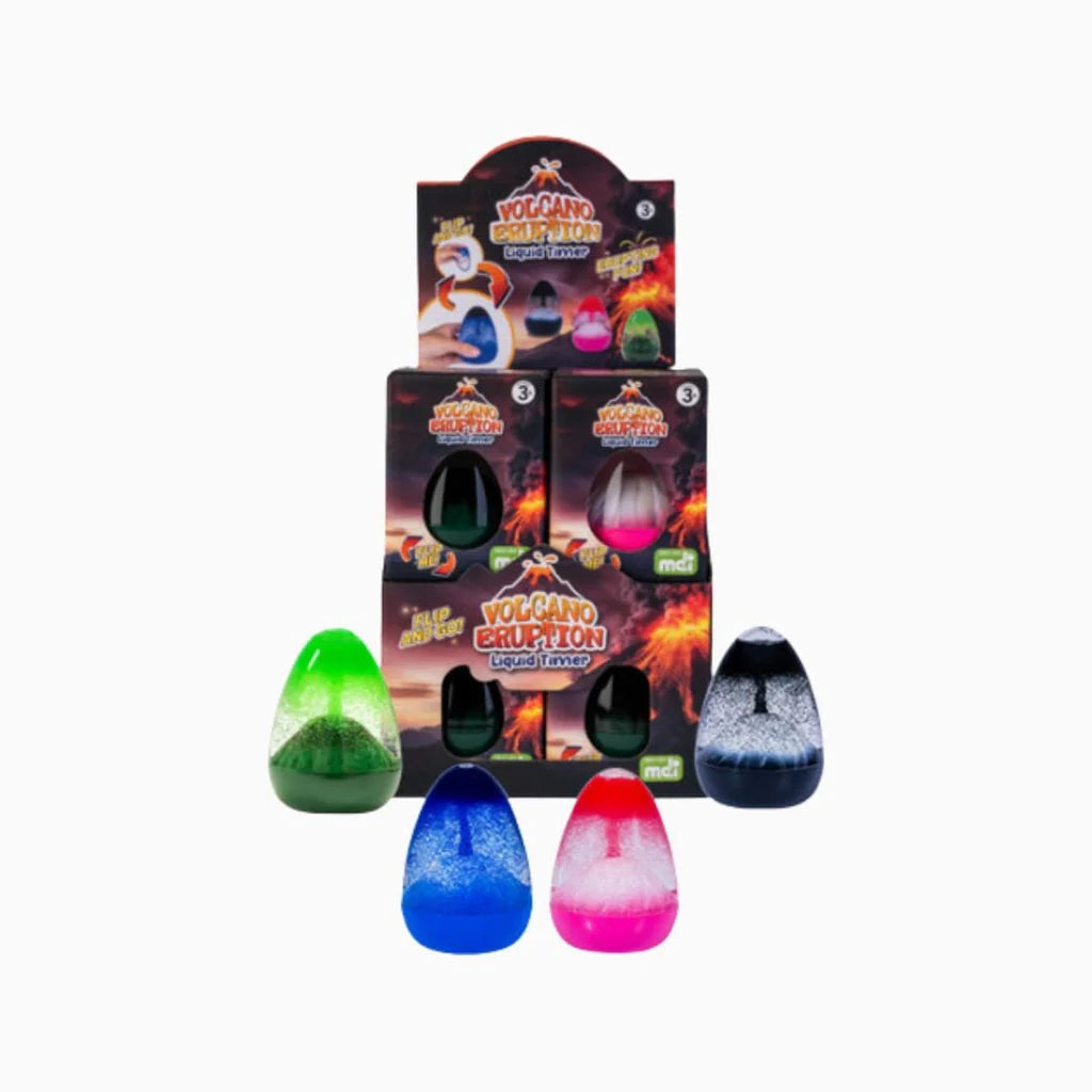 MDI Liquid Timer Volcano Eruption Asstd Colours