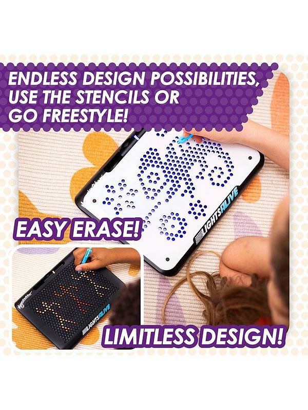 Tomy Megasketcher LIGHTS ALIVE Req 3 AA Batteries