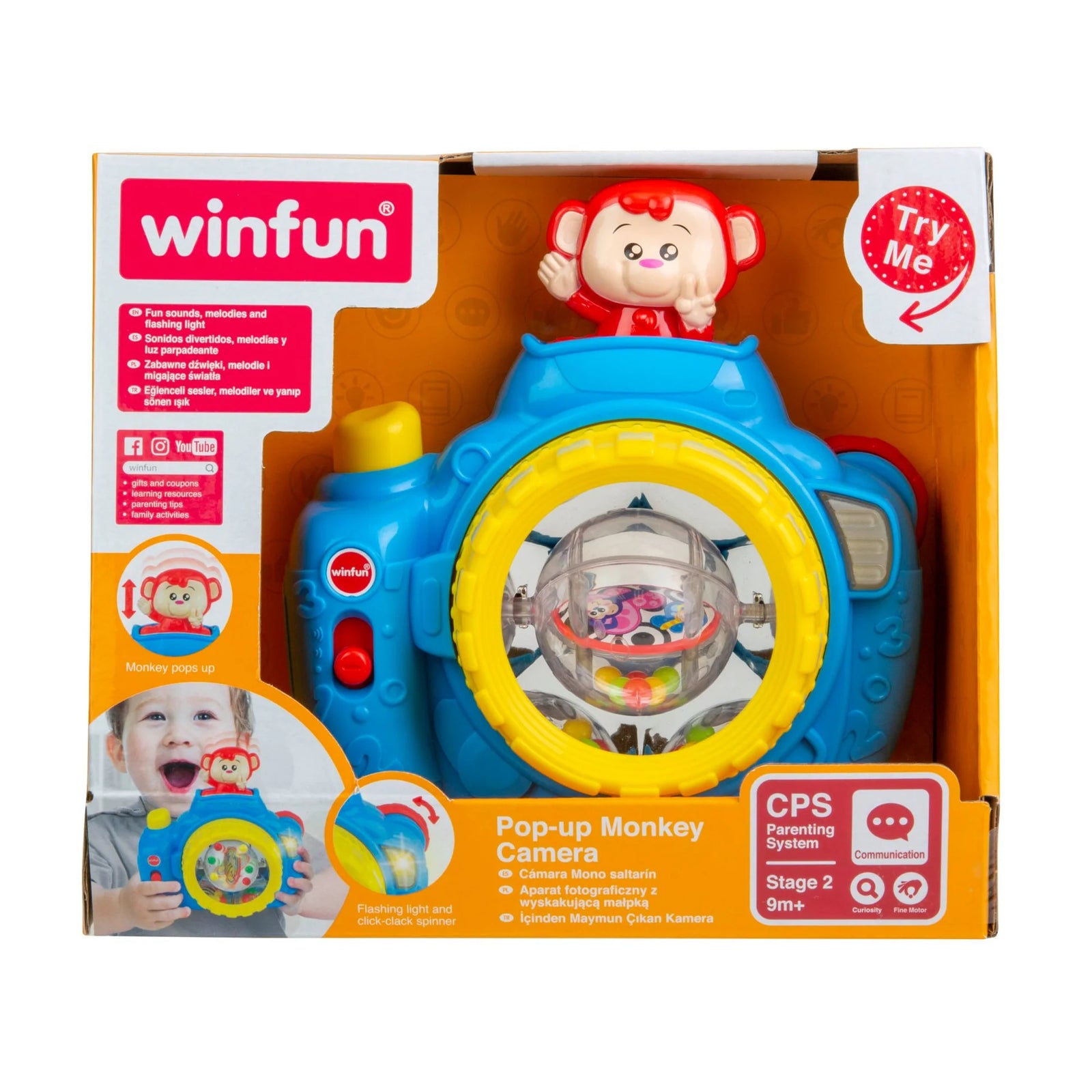 Winfun Pop Up Monkey Camera