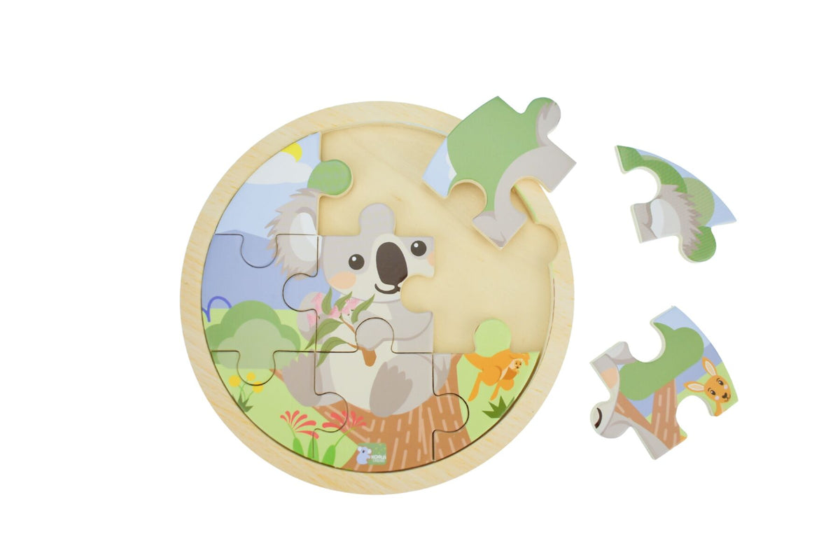 Bush Buddies 9pc Jigsaw Puzzle - Koala