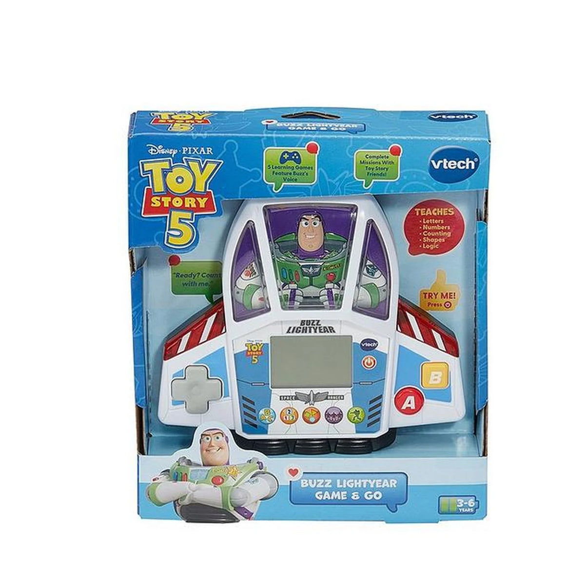 Vtech Toy Story 5 Buzz Lightyear Game &amp; Go