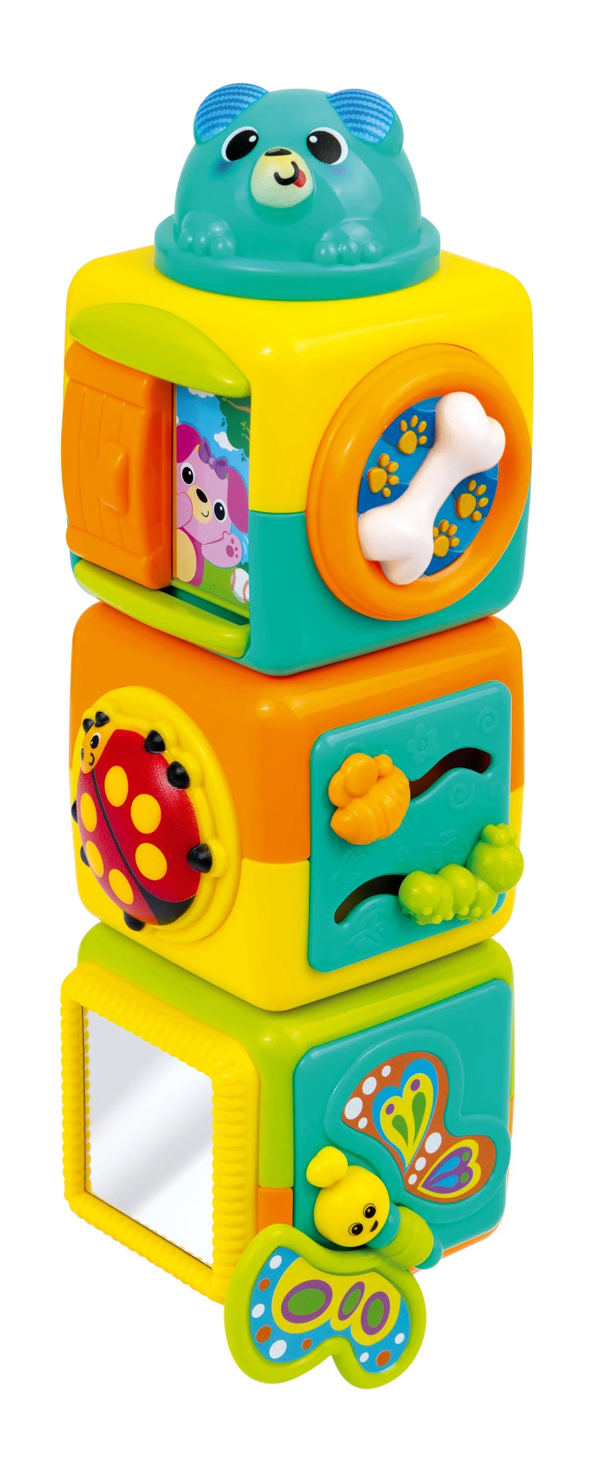 Winfun Stack &amp; Play Activity Animal Cubes