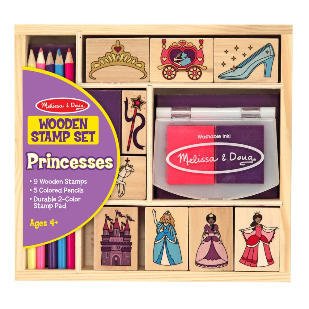 M&D 2418 Wooden Princess Stamp Set