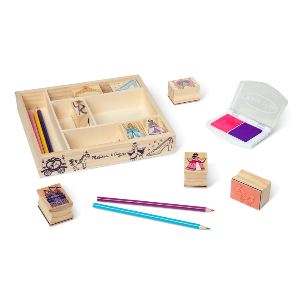 M&amp;D 2418 Wooden Princess Stamp Set