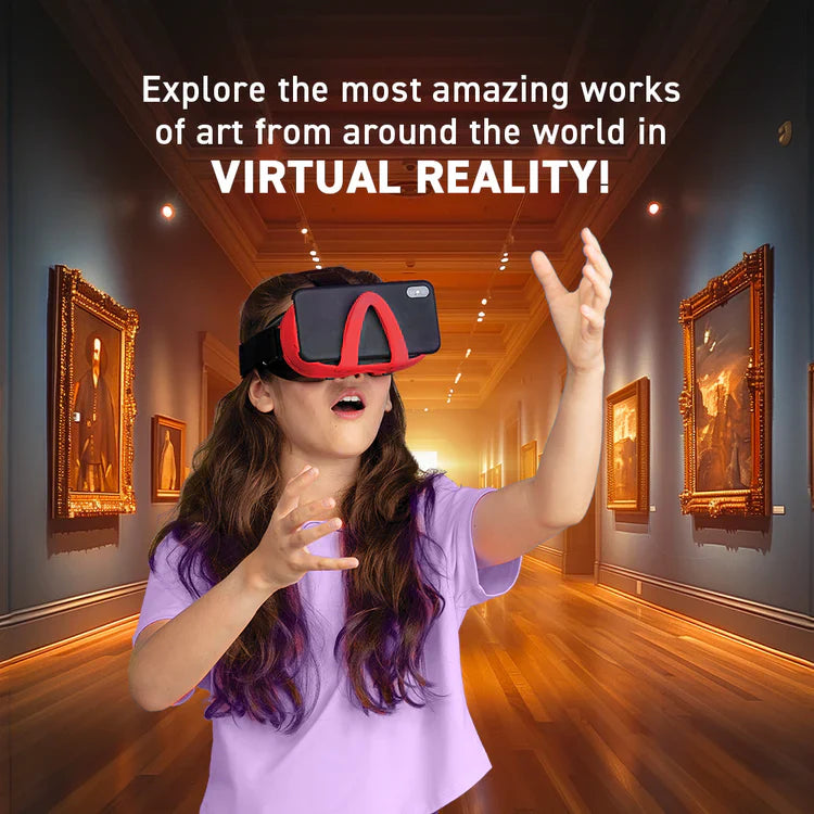 Virtual Reality Gift Box World Art