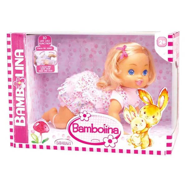Bambolina Dolls 40cm Crawling Doll