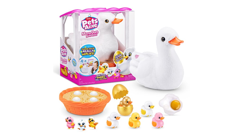 Zuru Pets Alive Mama Duck Surprise req 3 x AAA batteries
