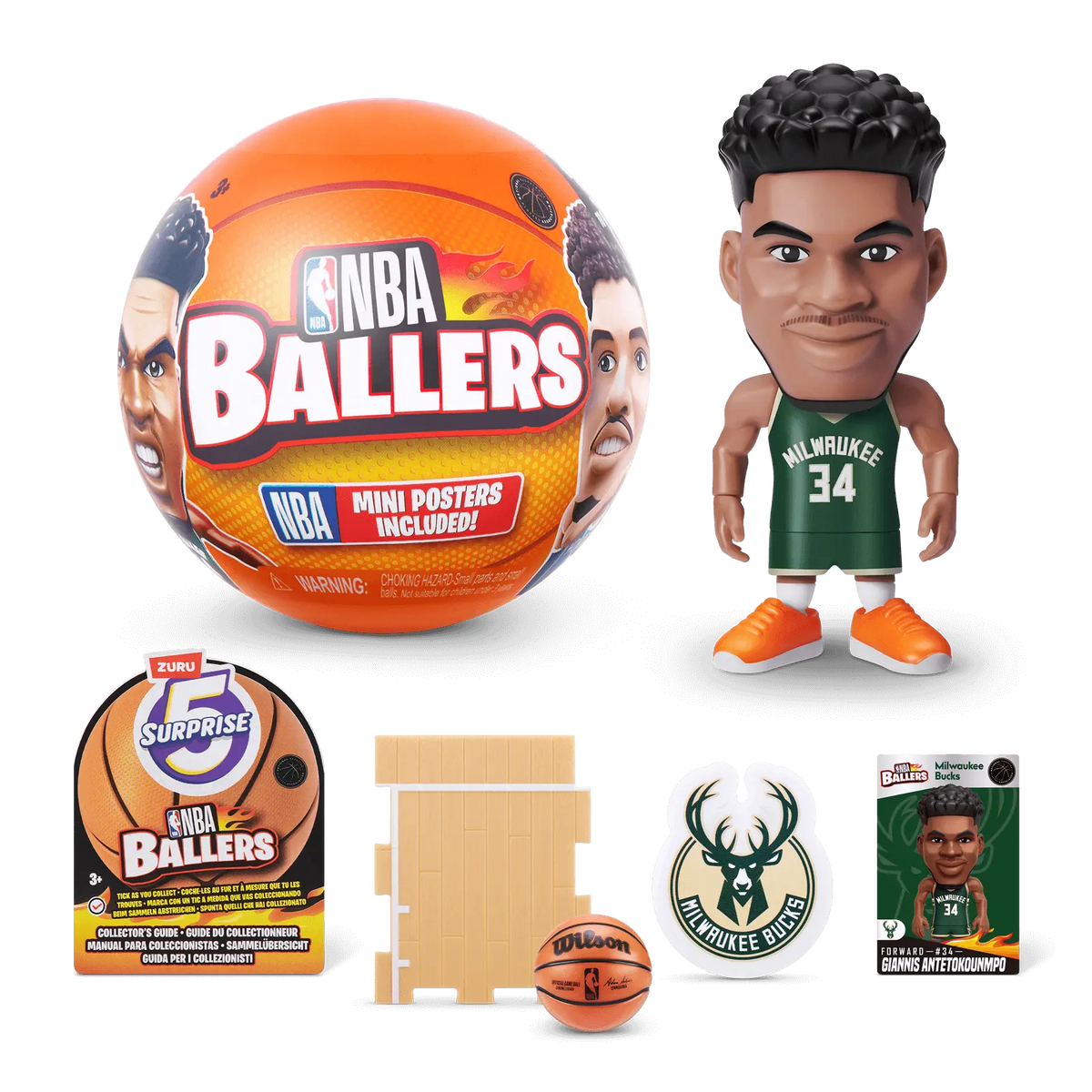Zuru 5 Surprise NBA Ballers Series 1 Assorted