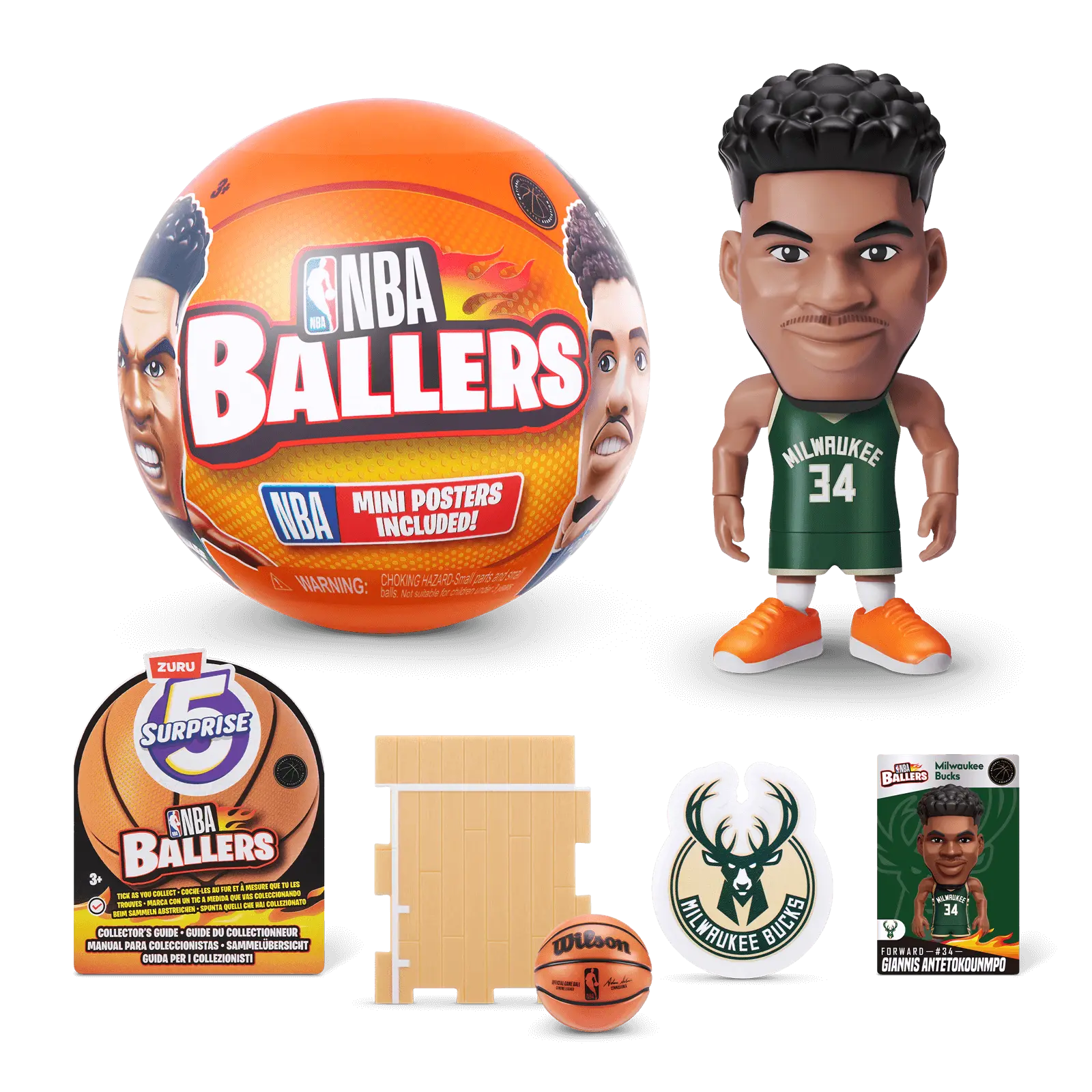 Zuru 5 Surprise NBA Ballers Series 1 Assorted