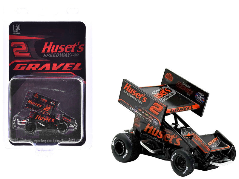 1/50 #2 2025 Huset's Speedway Sprint Car - David Gravel