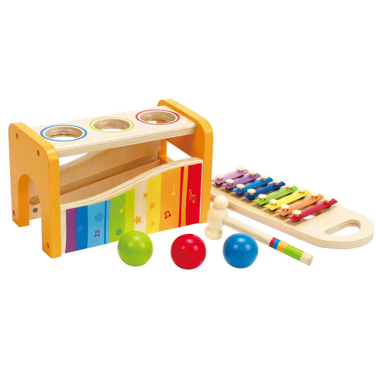Hape Early Melodies Pound And Tap Bench