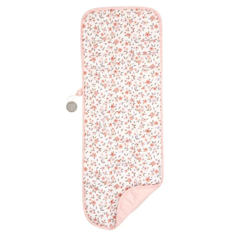 All4Ella Pram Liner Reversible / Water Resistant - FLORAL BOUQUET
