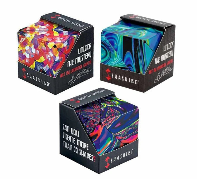 Shashibo Shape Shifting Box - Artist Series Assorted