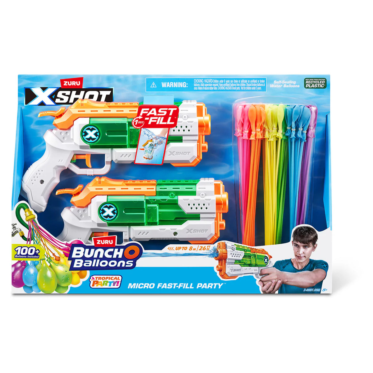 Zuru XShot Bunch O Balloons Micro Fast Fill Party