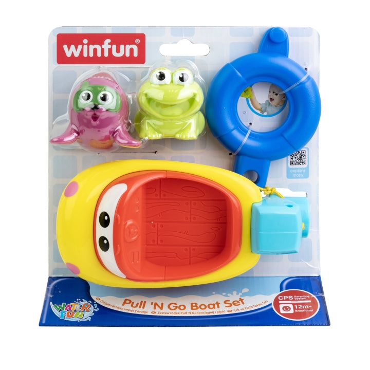 Winfun Pull N Go Boat Set