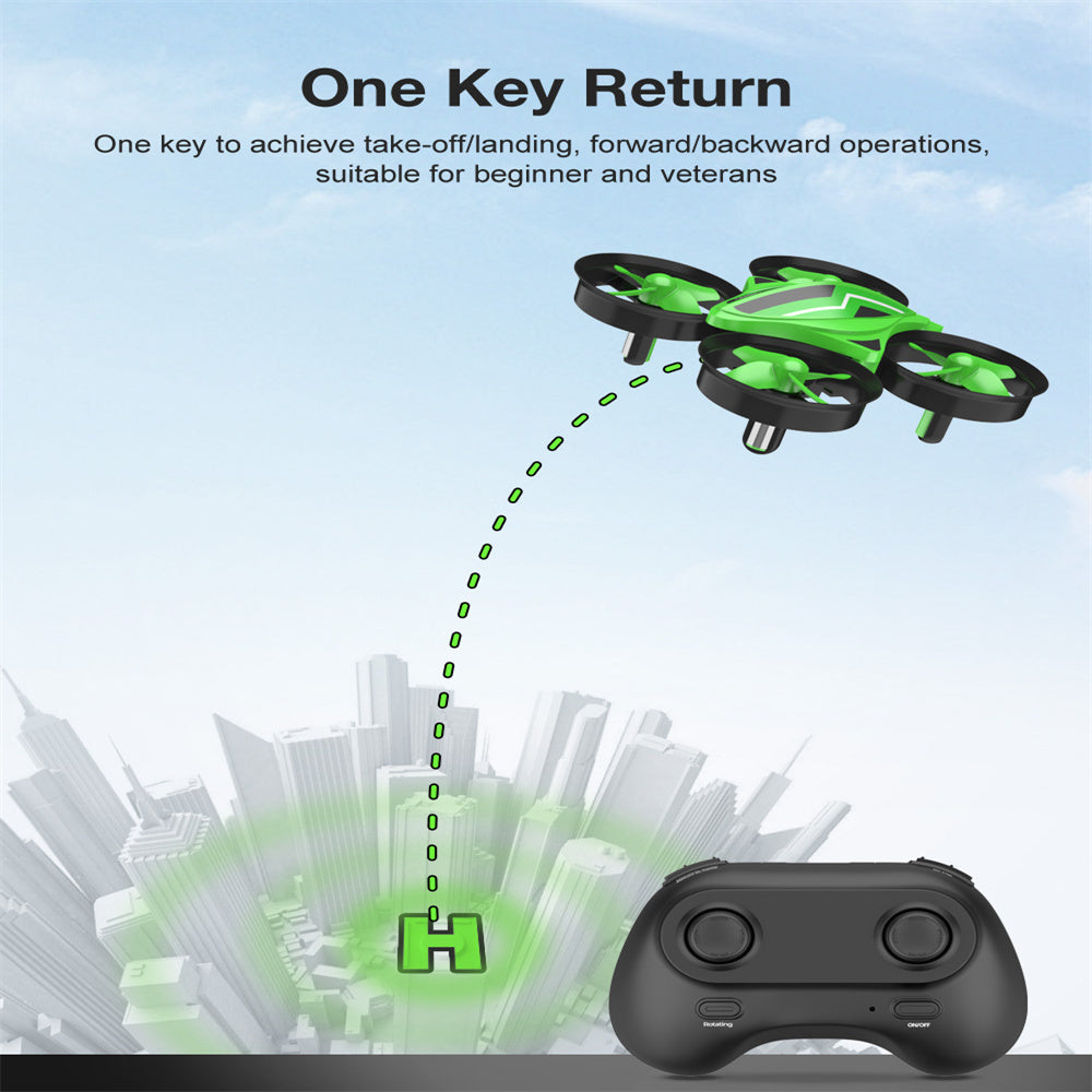 Eachine Mini 2.4G 4CH 6-Axis RC Drone E017 Green