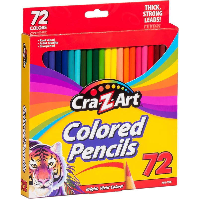 Cra-Z-Art 72pack Coloured Pencils