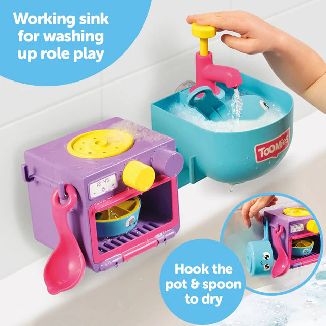 Tomy Toomies Bubble and Bake Bathtime Kitchen