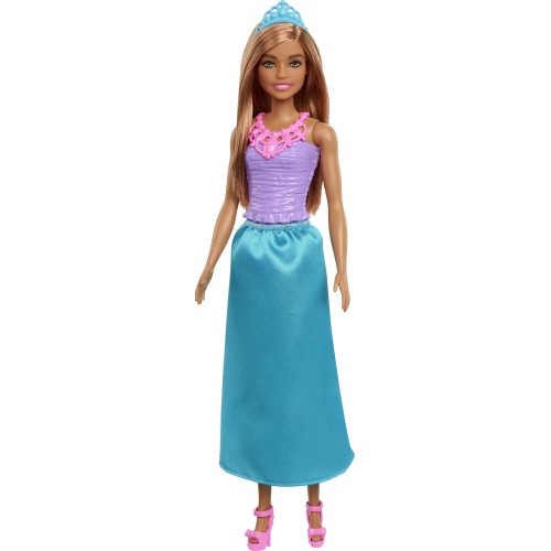 Barbie Dreamtopia Doll Blue Purple Dress Blue Crown