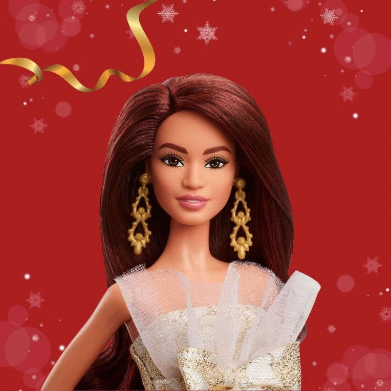 Barbie Signature Holiday Barbie 2025 Brunette Latina