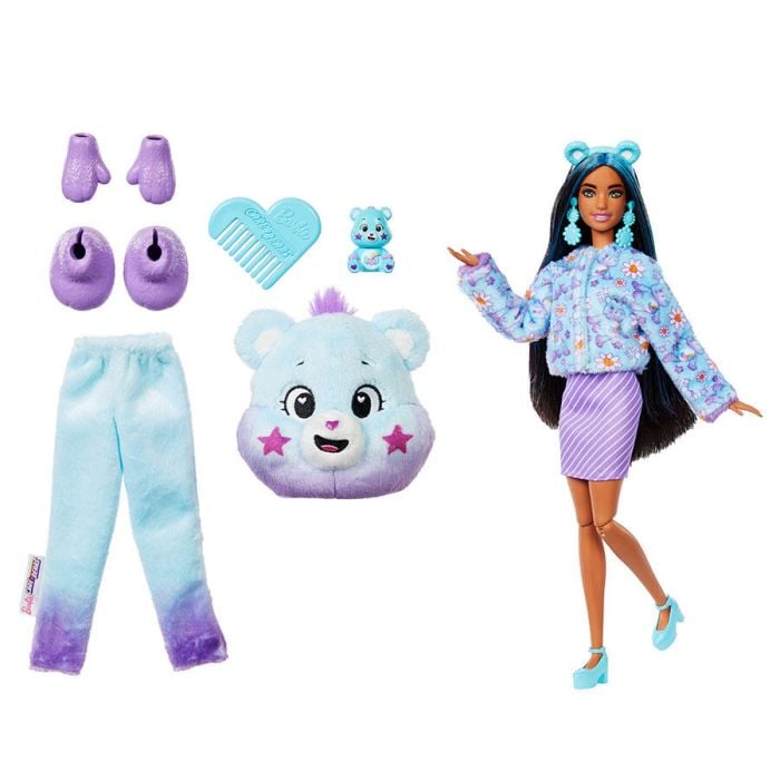 Barbie Cutie Reveal Care Bears Surprise Doll Series 2 - Purple