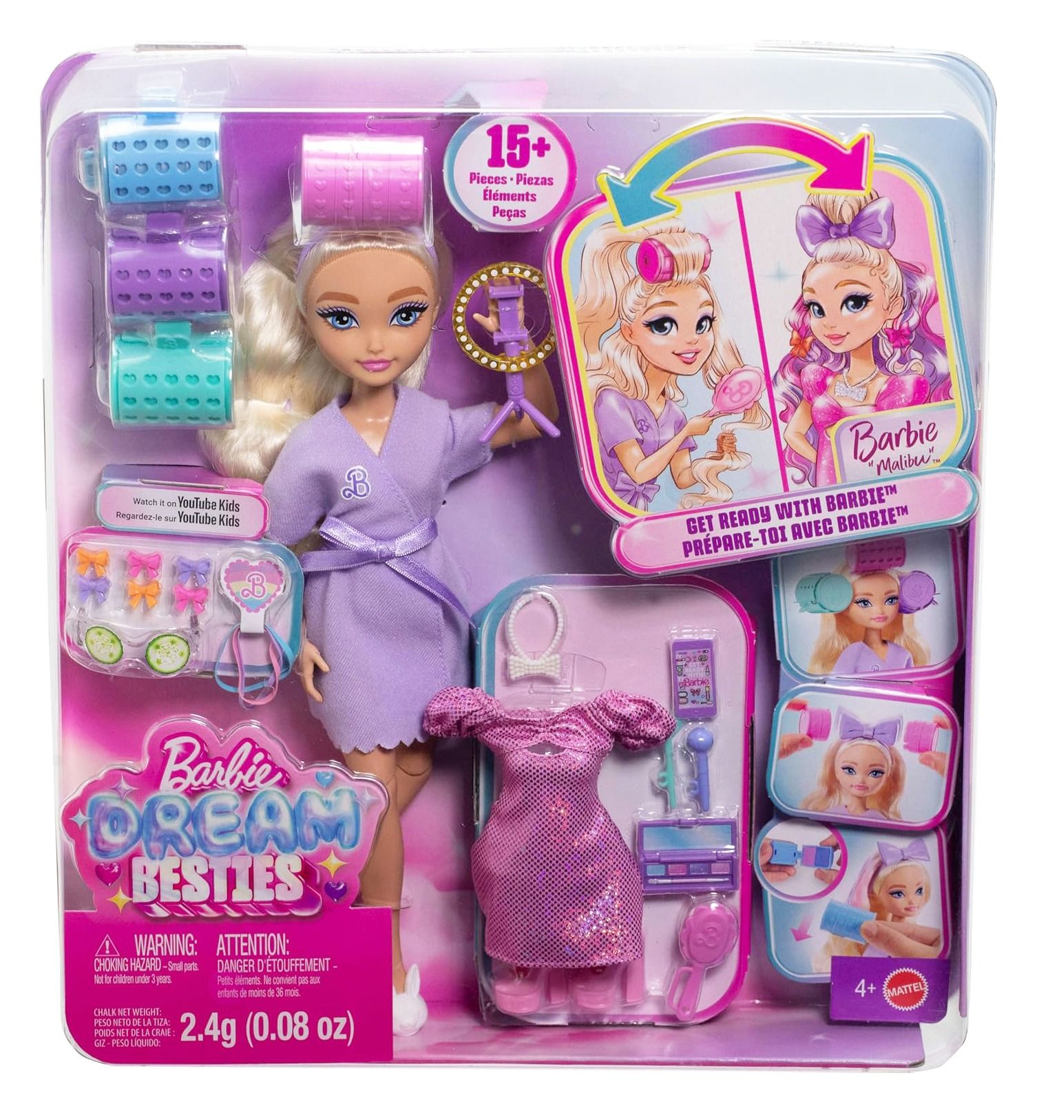 Barbie Dream Besties Get Ready With Malibu Barbie