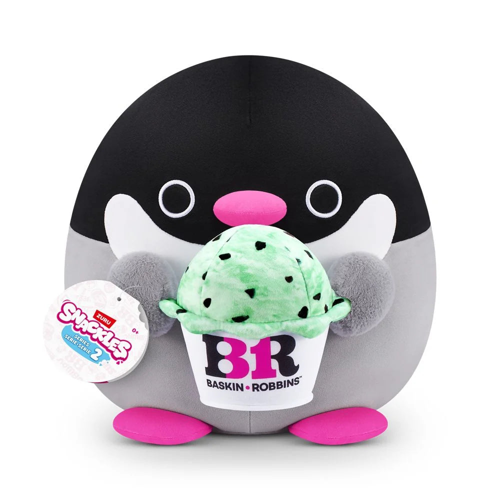 Zuru Snackles 8" Plush Penelope Baskin Robbins