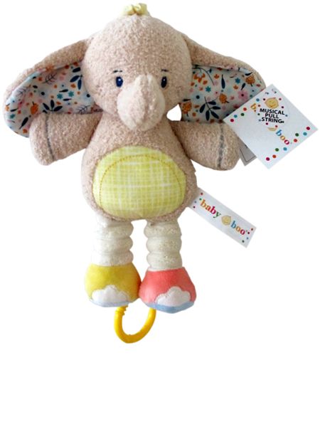 Baby Boo 26cm Musical Elephant