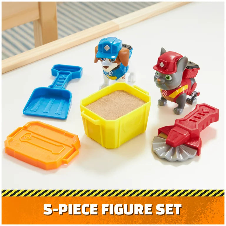 Paw Patrol Rubble &amp; Crew Charger and Wheeler 2pk