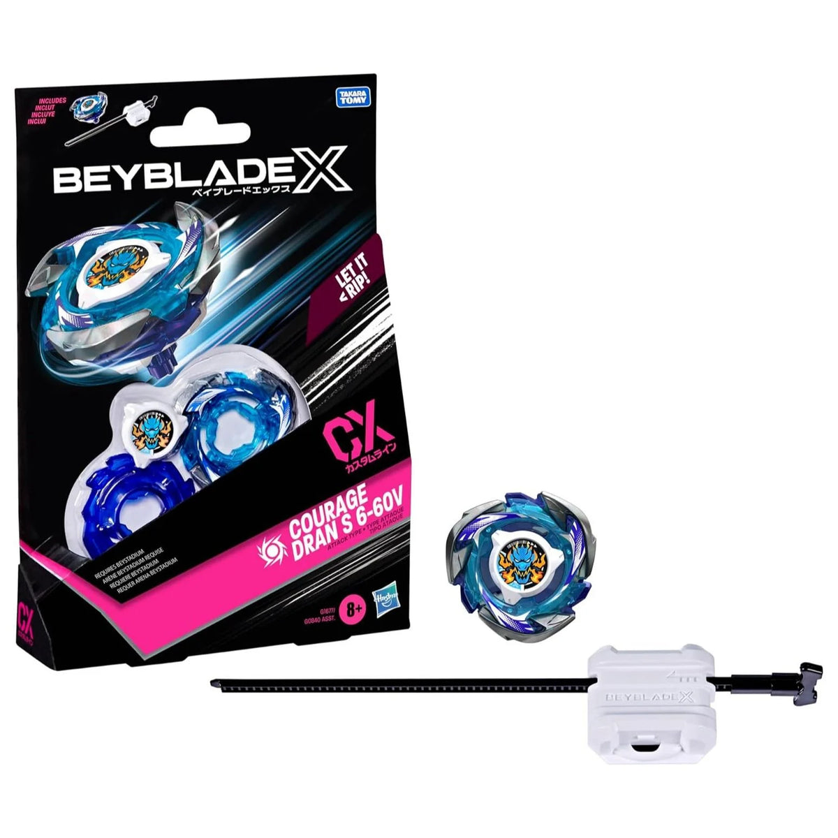 Beyblade X Courage Dran S 6-60V CX Starter Pack Set