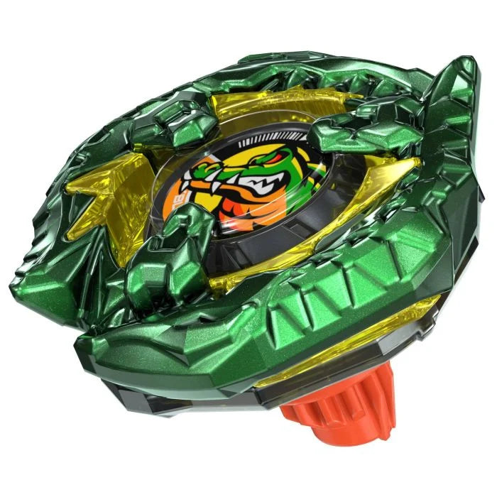 Beyblade X Deluxe String Launcher with Custom Grip (Bite Croc)
