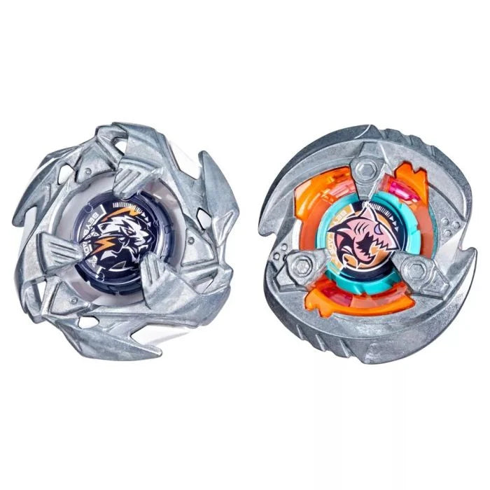 Beyblade X Dual Pack: BX BX - Pearl Tiger 3-60U and Gill Shark 4-70O