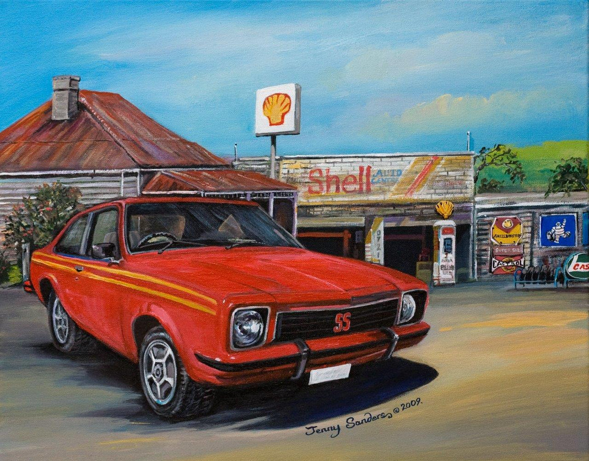 Blue Opal Jenny Sanders Shell Auto Centre 1000pc Puzzle